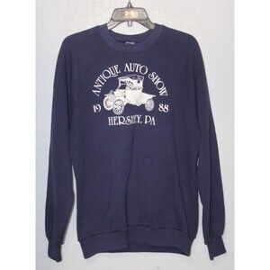 Vintage 1988 Hershey Antique Auto Car Show Crewneck Sweatshirt Size SMALL